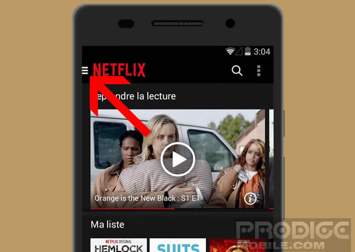 Vérifier si votre contenu est disponible en téléchargement sur Netflix