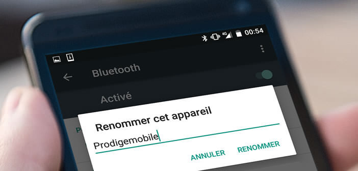 Renommer votre smartphone Android