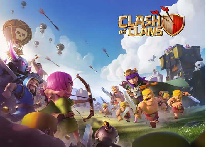 Clash of clans: jeux de stratégie pour mobile