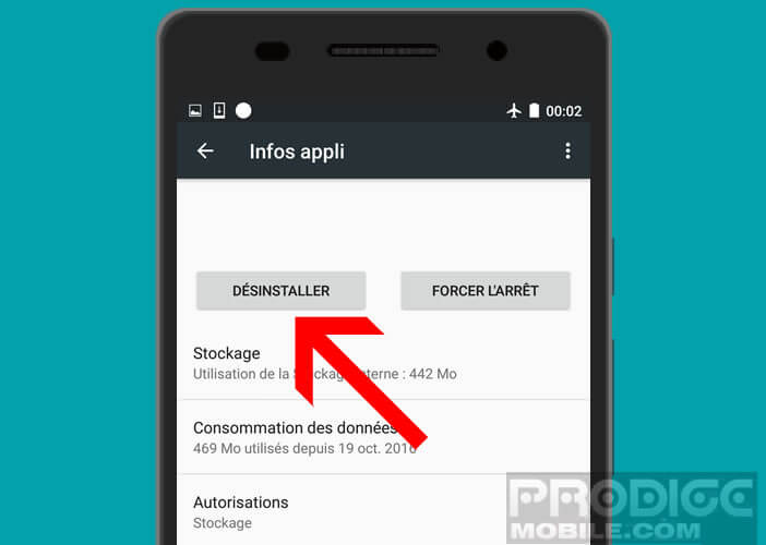 Supprimer une application contenant un virus ou un spyware