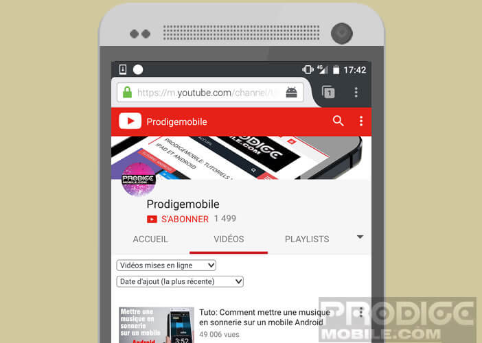 Ecouter de la musique sur YouTube depuis Firefox