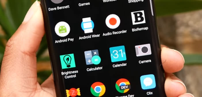 Changer la fonction du bouton Bixby du Galaxy S8