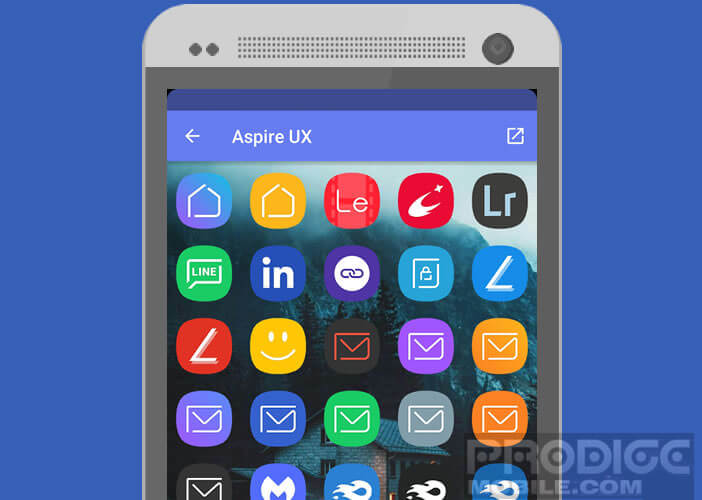 Changer l'apparence de la home screen d'Android