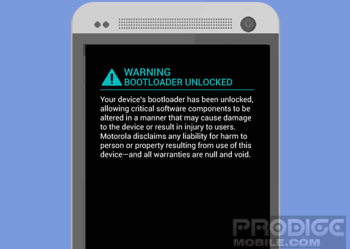 Méthode pour déverrouiller le bootloader d'un téléphone Android