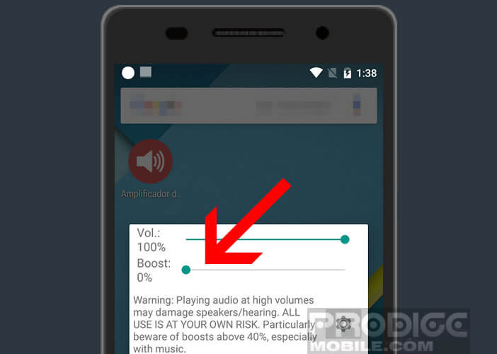 Booster le volume des haut-parleurs avec une appli Android