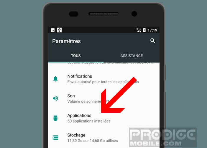 Applications provoquant des erreurs et bugs sur Android