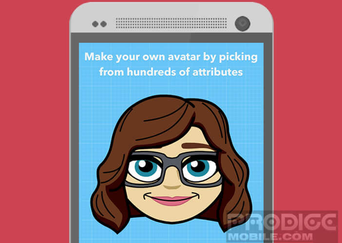 Créer votre avatar personnalisé avec l'application Bitmoji