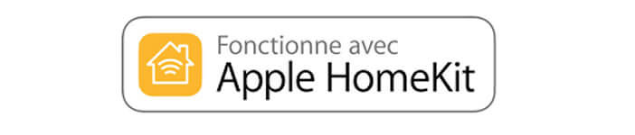 Logo HomeKit présent sur les boites des produits connectés compatible Apple