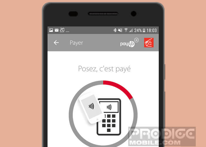 Payer tous vos achats avec votre téléphone Android