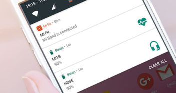 Connaître le pourcentage de batterie restante de l’accessoire Bluetooth connecté à votre mobile
