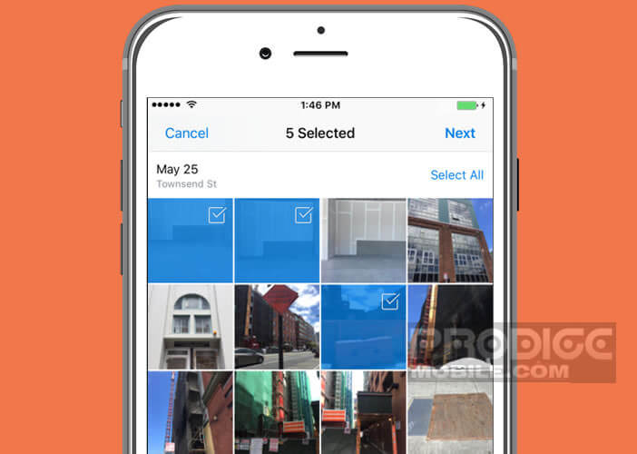 Transférer les photos de votre iPhone sur un compte Dropbox