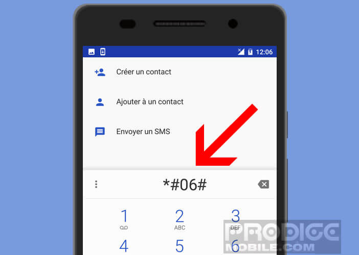 Code pour afficher les informations techniques d’un smartphone Android