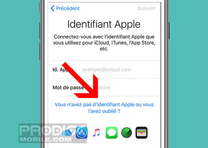 Répondez aux questions de sécurité pour vous authentifier sur le site d’Apple