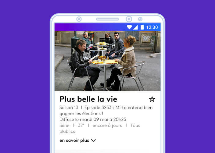 Accès gratuit au service de télévision de rattrapage