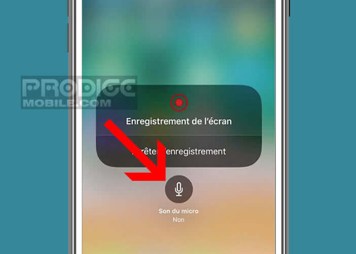 Conserver une capture du son de votre iPhone