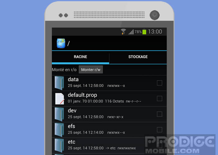 Changer les paramètres de démarrage d’Android avec Root Explorer