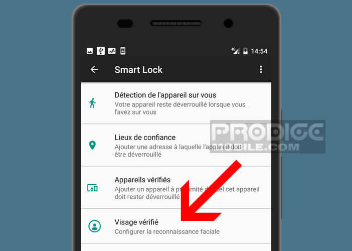 Paramétrer la fonction visage vérifié accessible depuis n’importe quel smartphone Android