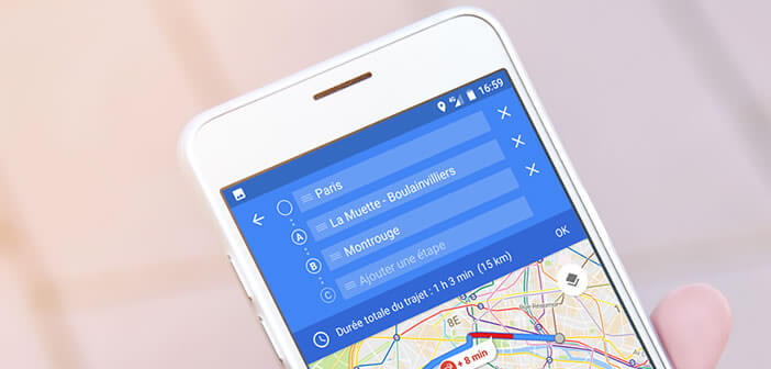 Planifier un itinéraire sur Google Maps pour le consulter ultérieurement