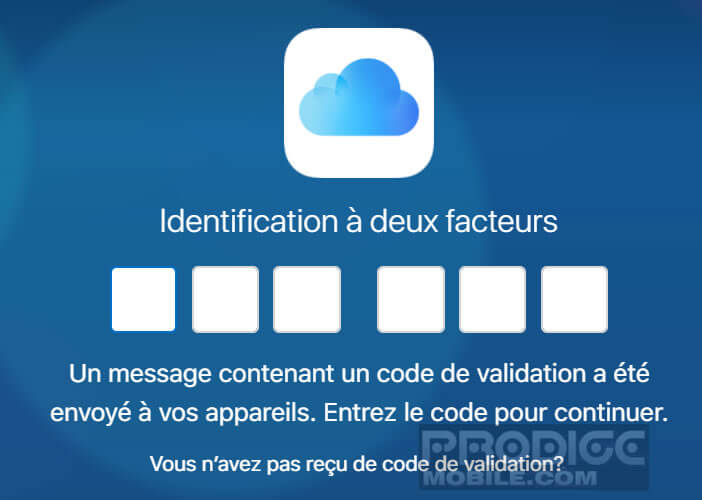 Service web iCloud pour accéder à vos données depuis un PC