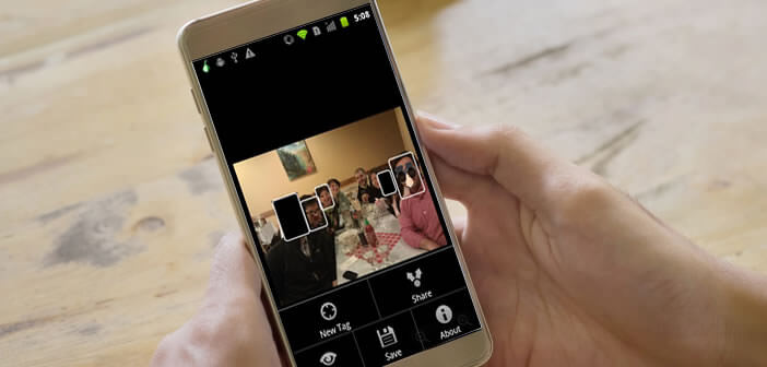 Application Android permettant de flouter le visage sur une photo déjà prise