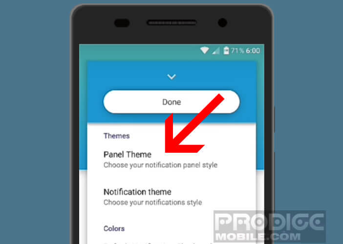 Material Notification Shade est une appli pour changer l’apparence des notifications