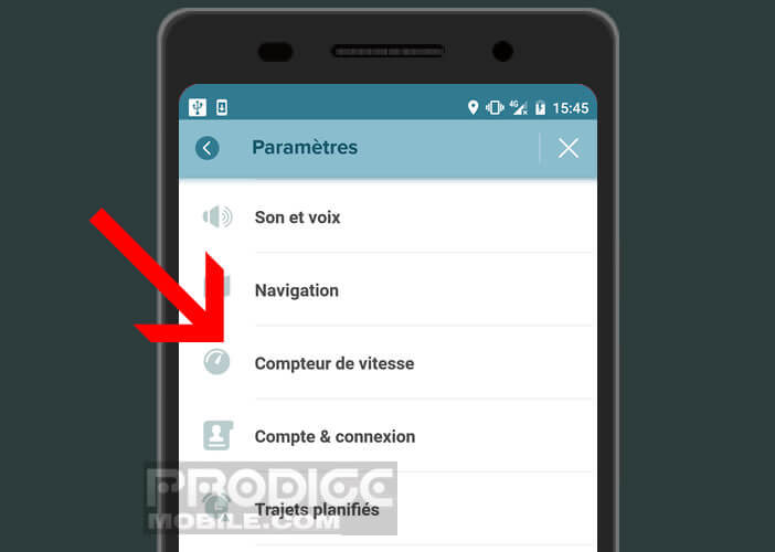 Demandez à Waze d’afficher votre vitesse dans le coin inférieur gauche de l’écran