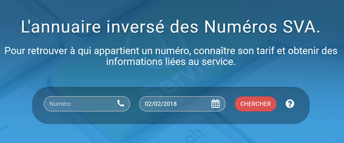 Annuaire inversé pour savoir qui se cache derrière un numéro payant