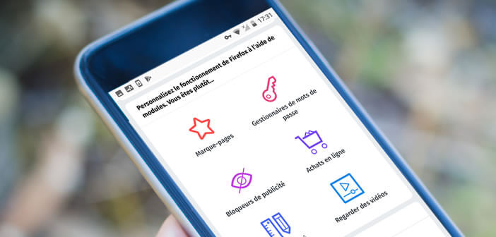 Apprenez à installer une extension Firefox sur un smartphone Android