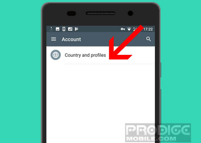 Modifier votre pays de résidence dans le Play Store de Google