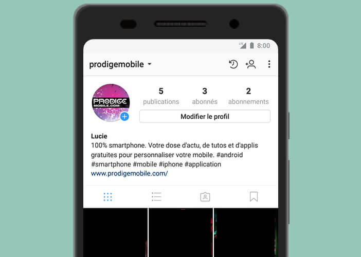 Protéger les données personnelles émanant de votre profil Instagram sur Android