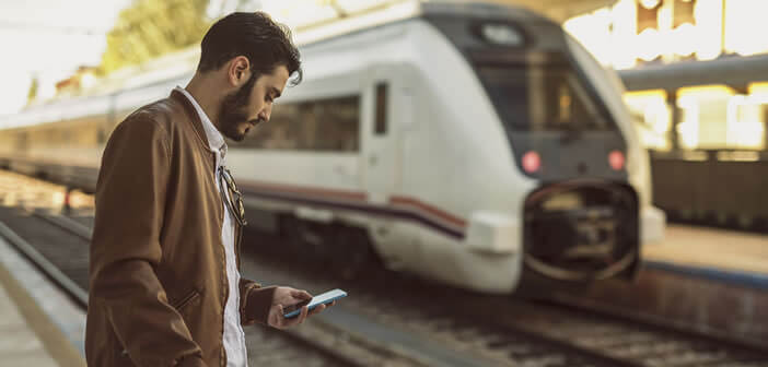 Suivre les déplacements de votre train sur une carte depuis votre mobile