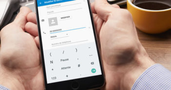 Configurer votre smartphone pour qu’il compose automatiquement un numéro de poste