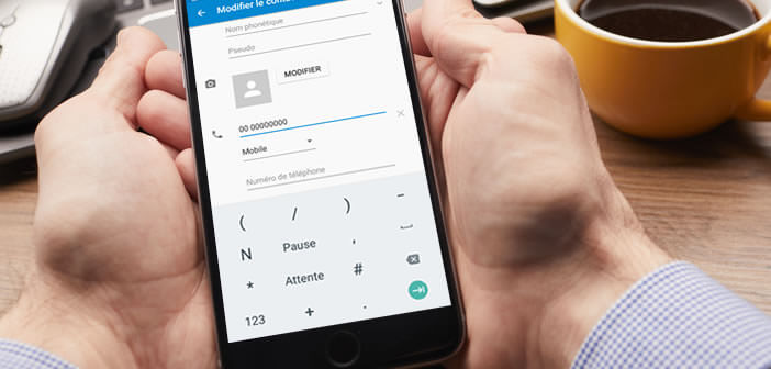 Configurer votre smartphone pour qu’il compose automatiquement un numéro de poste