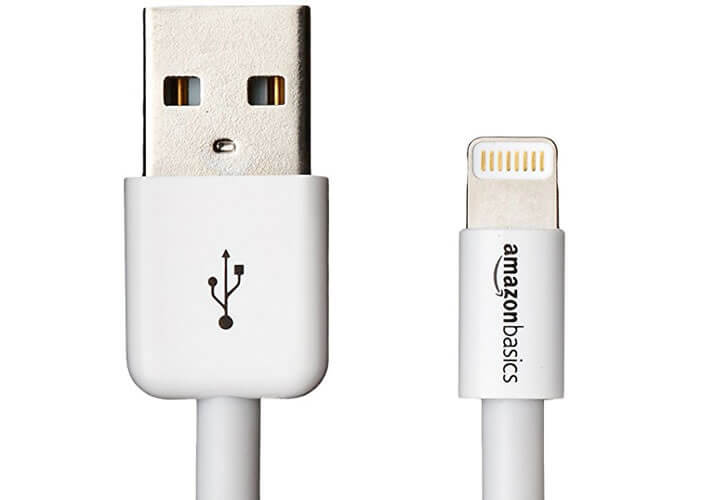 Câbles lightning AmazonBasics certifiés Apple