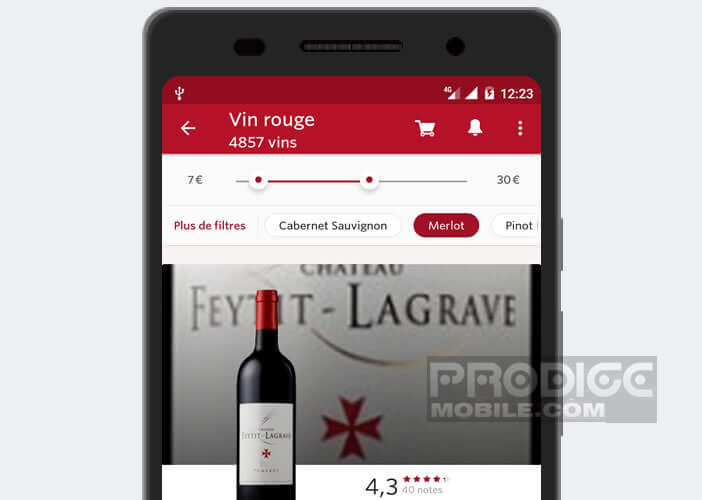 Ce réseau social du vin regroupe les avis de très nombreux internautes