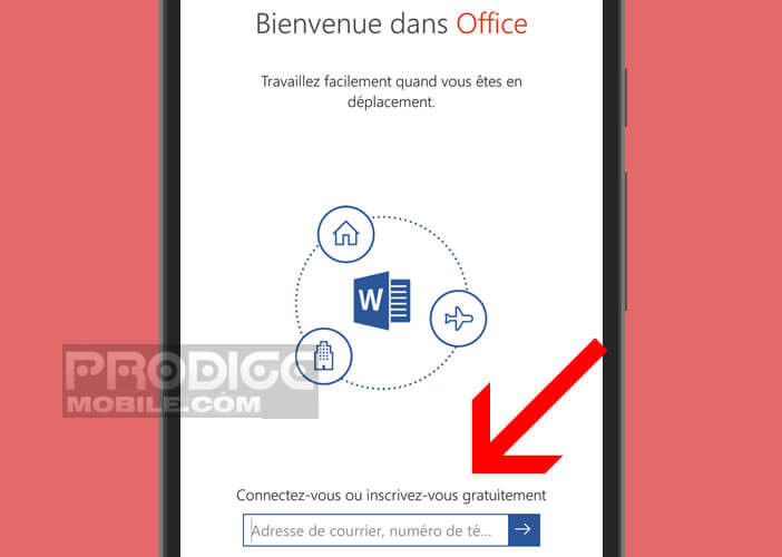 Word requiert un compte Microsoft gratuit pour modifier ses textes