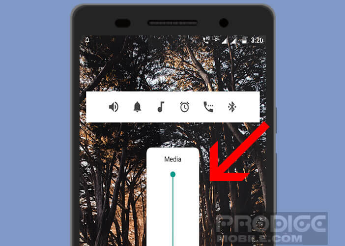 Modifier l’interface de réglage de volume de votre smartphone