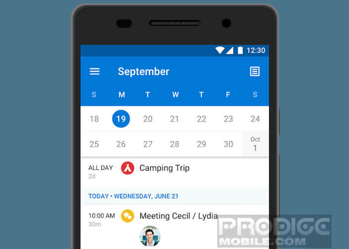 Exporter l’agenda de Google vers le logiciel Microsoft Outlook