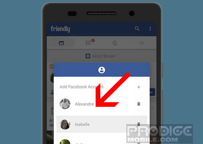 L’application Friendly combine les fonctions de Facebook et de Messenger