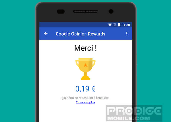 Gagnez plus de crédits à dépenser sur le Play Store de Google