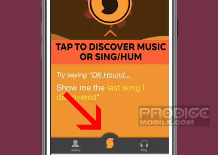 Identifier le nom d’une musique avec l’application SoundHound