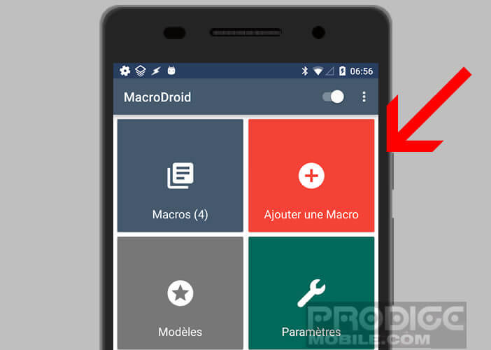 Créer une macro pour désactiver automatiquement les notifications sur Android