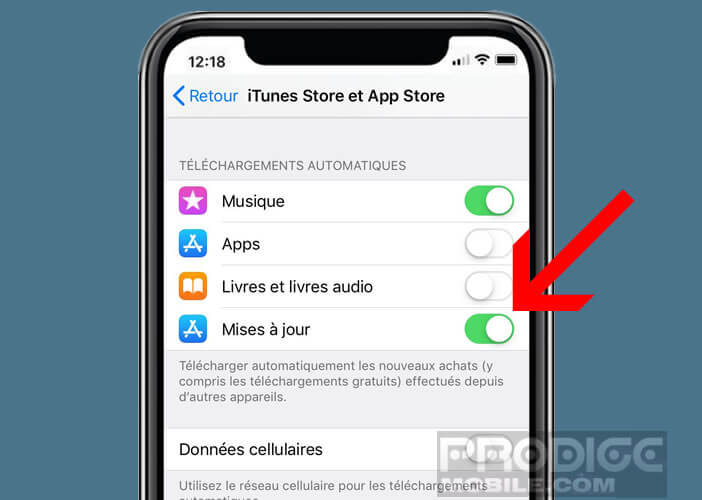 Bloquer les mises à jour système de iOs