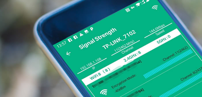 Evaluer la puissance des ondes radio de sa connexion Wi-Fi