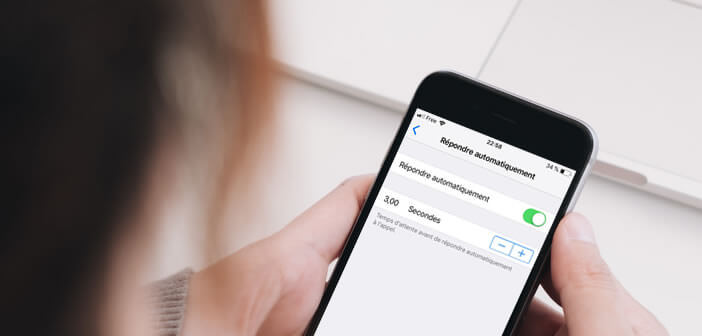 Obliger votre iPhone à décrocher automatiquement les appels entrants