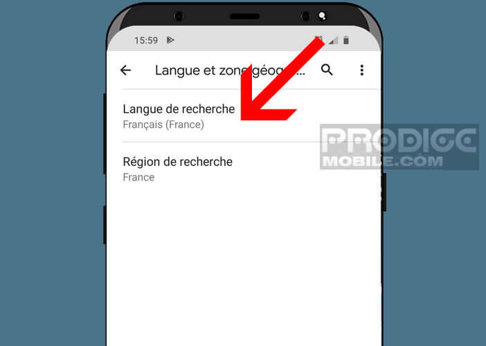 Changer la langue utilisée pour la détection de la commande Ok Google