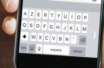 Afficher le clavier à une main de l’iPhone