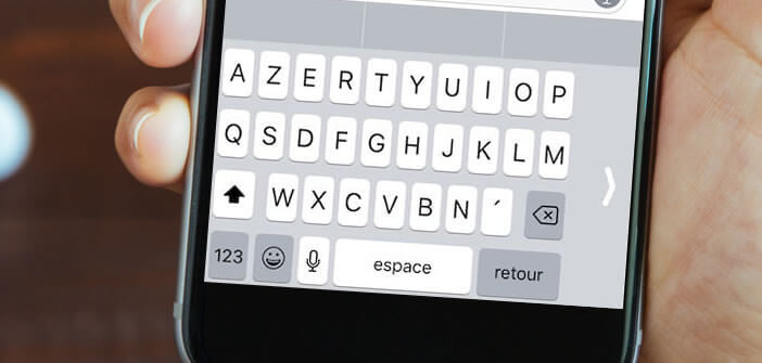 Activer le clavier une main de l’iPhone sur iOS