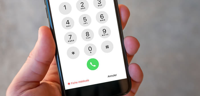 Créer une fiche médicale sur un téléphone Apple
