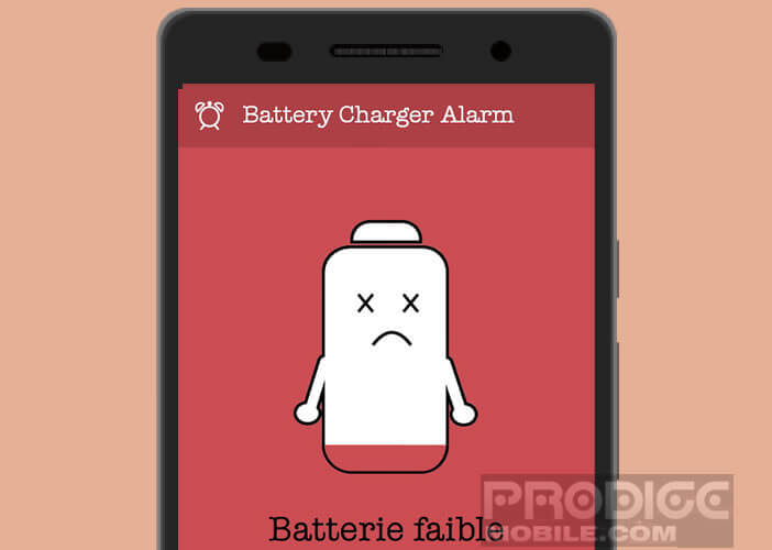 Surveiller la charge de votre batterie avec l’application Battery Alarm Charger